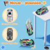 GizmoVine Set de 10 Coches de Juguete de Metal con Lanzador, Alfombra de Juego y Bolsa GizmoVine Set de 10 Coches de Juguete de Metal con Lanzador, Alfombra de Juego y Bolsa