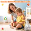 GizmoVine Auto Spielzeug Set, 22 Spielzeugautos aus Metall mit 8 Straßensperren