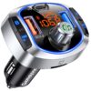 GizmoVine Transmetteur FM Bluetooth 5.4 pour voiture, 81W PD 45W et QC3.0 36W