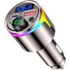 GizmoVine Bluetooth 5.3 FM Transmitter, Zinc Alloy with PD 30W and QC 18W GizmoVine Bluetooth 5.3 FM Transmitter aus Zinklegierung mit PD 30W und QC 18W