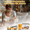 GizmoVine Camion Dépanneuse Jouet avec grue rotative à 360°