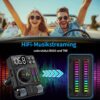 GizmoVine Transmetteur FM Bluetooth 5.3 42W avec PD 30W et écran 170°