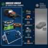 GizmoVine Juego de Fútbol RC para 2 Jugadores, 2 Coches Teledirigidos con Campo y Porterías GizmoVine Juego de Fútbol RC para 2 Jugadores, 2 Coches Teledirigidos con Campo y Porterías