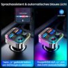 GizmoVine Bluetooth 5.4 FM Transmitter, 63W with PD 45W and 18W