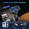 GizmoVine FM Transmitter with 1.7" Display and Volume Control Knob GizmoVine FM Transmitter with 1.7″ Display and Volume Control Knob