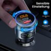 GizmoVine 48W Car FM Transmitter with Rotary Knob and Bluetooth 5.3