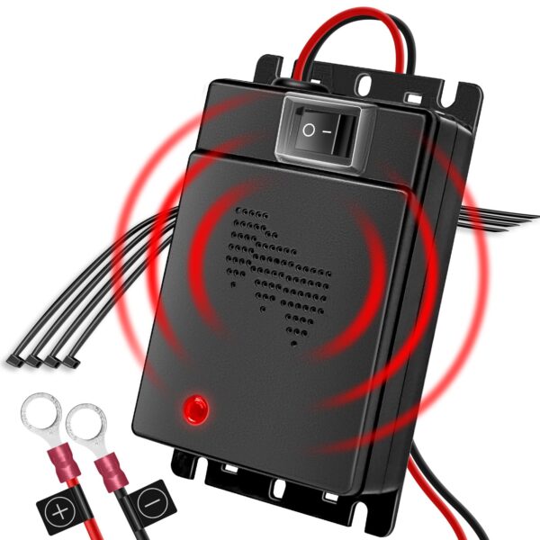 GizmoVine Ultrasonic Marten Repeller for Car, 12V Engine Bay Protection GizmoVine Bluetooth AUX Adapter 3,5 mm – Empfänger und Sender