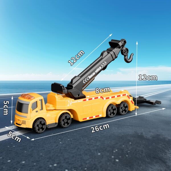 GizmoVine Camion Dépanneuse Jouet avec grue rotative à 360°