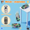 GizmoVine Coffret 10 Petites Voitures en Métal avec Catapulte et Tapis de Jeu GizmoVine Coffret 10 Petites Voitures en Métal avec Catapulte et Tapis de Jeu