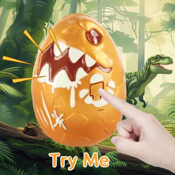 GizmoVine Dinosaur Egg, Build-Your-Own T-Rex with Sounds and Lights GizmoVine Dinosaur Egg Toy, Build-Your-Own T-Rex with Sounds and Lights