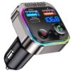 GizmoVine Bluetooth 5.4 FM Transmitter, 63W with PD 45W and 18W