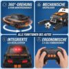 GizmoVine RC Fußball Auto Ferngesteuert, 2-Spieler Set mit Arena und Toren