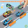 GizmoVine Set de 22 Coches de Juguete de Metal con 8 Obstáculos, Coches de Retroceso 1:64 GizmoVine Set de 22 Coches de Juguete de Metal con 8 Obstáculos, Coches de Retroceso 1:64