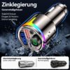 GizmoVine Bluetooth 5.3 FM Transmitter, Zinc Alloy with PD 30W and QC 18W GizmoVine Bluetooth 5.3 FM Transmitter aus Zinklegierung mit PD 30W und QC 18W