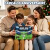 GizmoVine Voiture Télécommandée Enfant, Set Football RC 2 Joueurs avec Arène et Buts