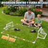 GizmoVine Juego de Fútbol RC para 2 Jugadores, 2 Coches Teledirigidos con Campo y Porterías GizmoVine Juego de Fútbol RC para 2 Jugadores, 2 Coches Teledirigidos con Campo y Porterías