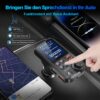 GizmoVine Bluetooth FM Transmitter with 4.5 cm Colour Display and QC3.0 Charging GizmoVine Bluetooth FM Transmitter with 4.5 cm Colour Display and QC3.0